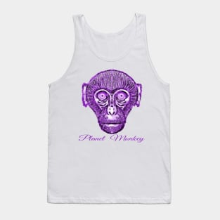 Bored Ape on Planet Monkey Tank Top